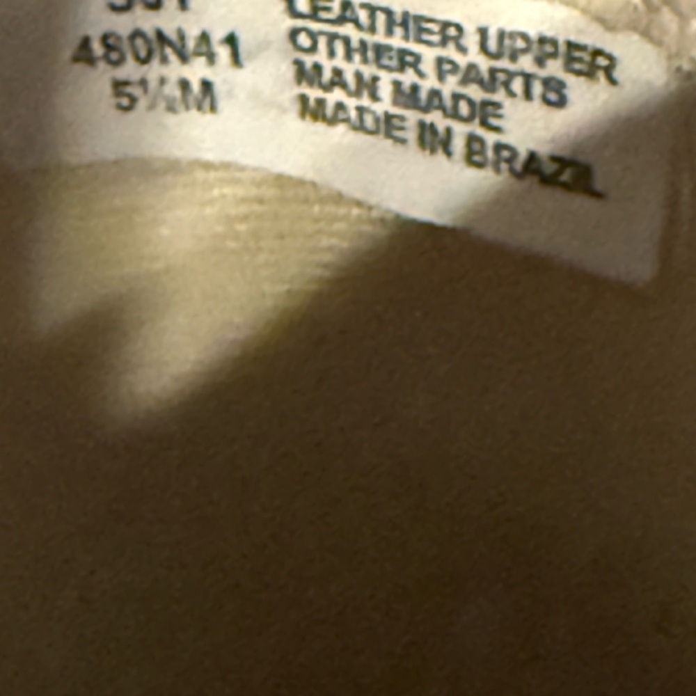 Naturalizer Cream Over the Calf Boots GUC - Picture 11 of 13